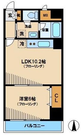 ローズガーデンの物件間取画像